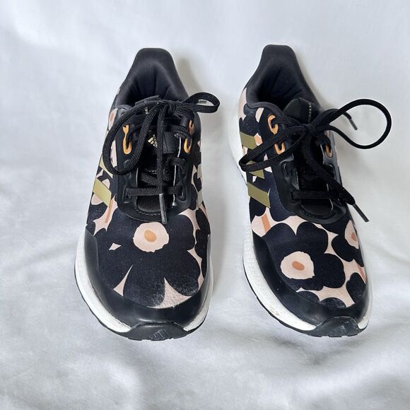 Marimekko × Adidas graphic sneakers Ultraboost 21 Unikko Maija Isola 2021 SZ 5 - Picture 7 of 7